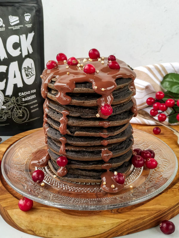 Black Chocolate Pancakes