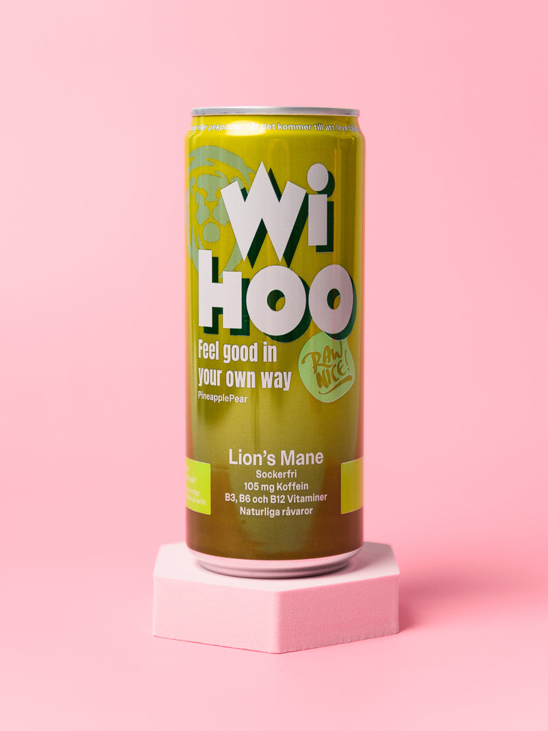 Wihoo Energy Drink - Ananas &amp; Päron x 24